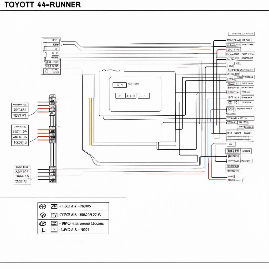 Schéma OBD Toyota 4Runner