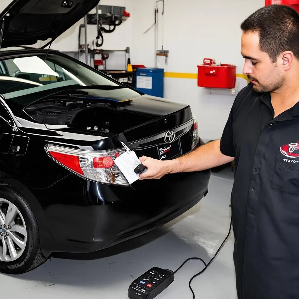 Toyota Camry 2012 remote start installation