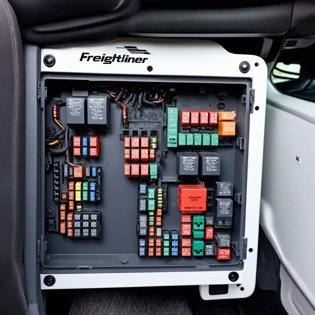 2014 Freightliner Cascadia Fuse Box