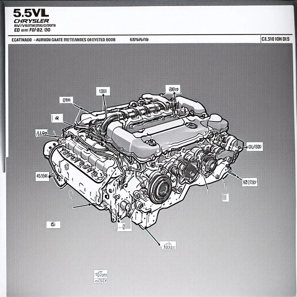 Déchiffrer le Schéma Moteur 3.5L V6 Chrysler : Guide Complet pour les Passionnés d’Automobiles