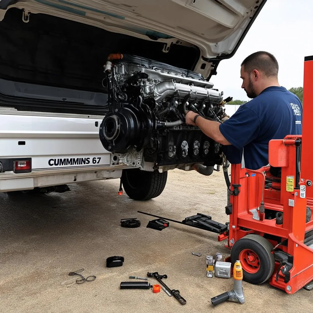 Démontage d’un Moteur Cummins 6.7 : Guide Complet et Conseils d’Expert