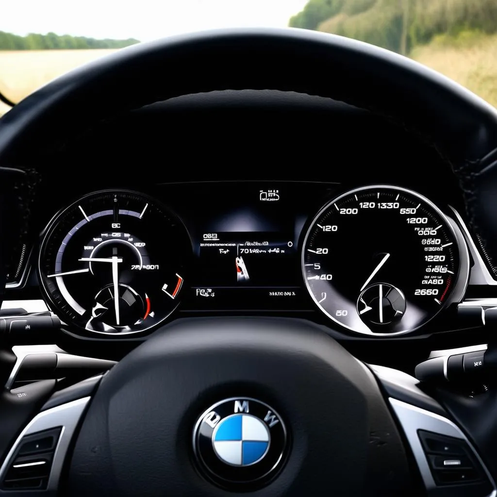 BMW X5 dashboard