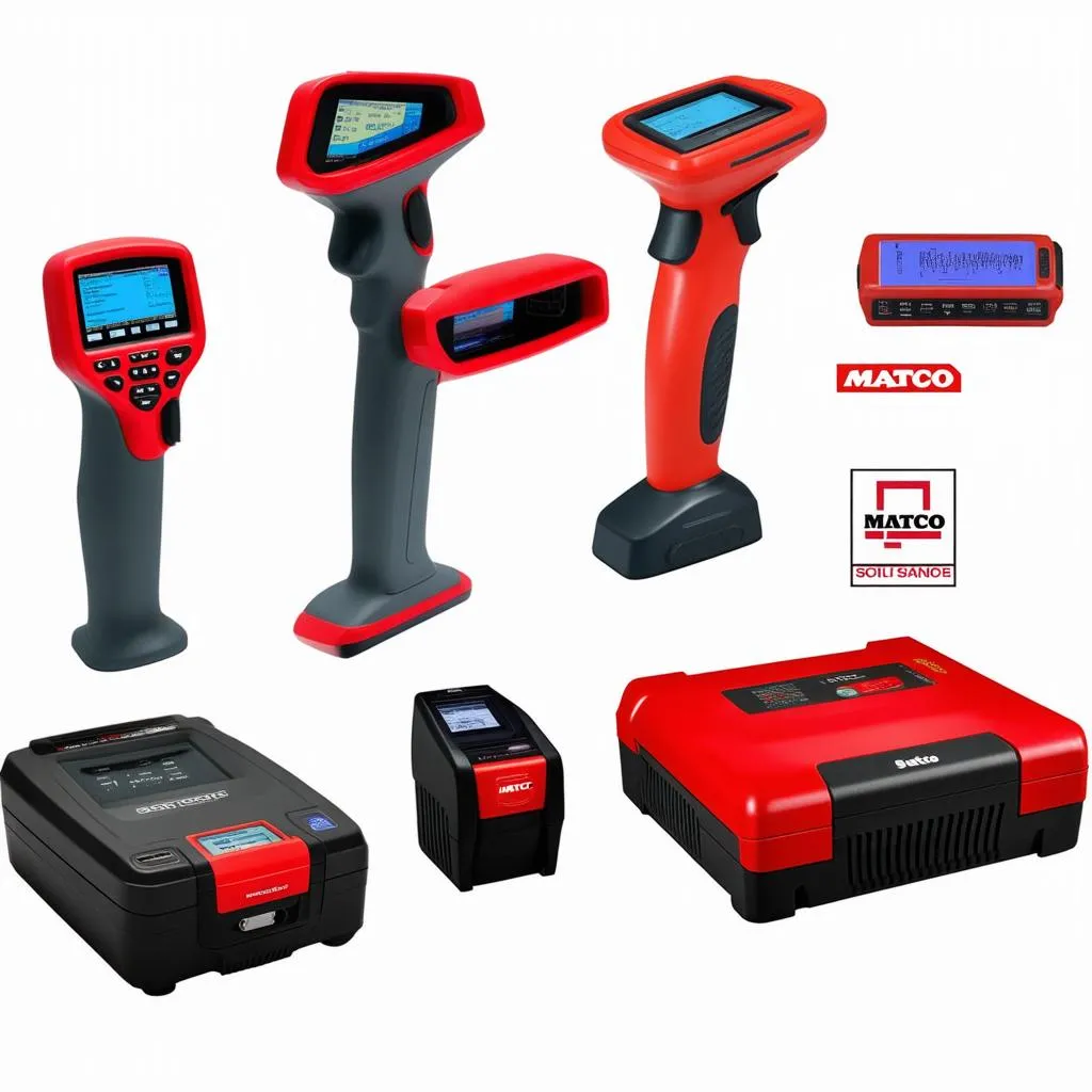 Différents types de scanners Matco