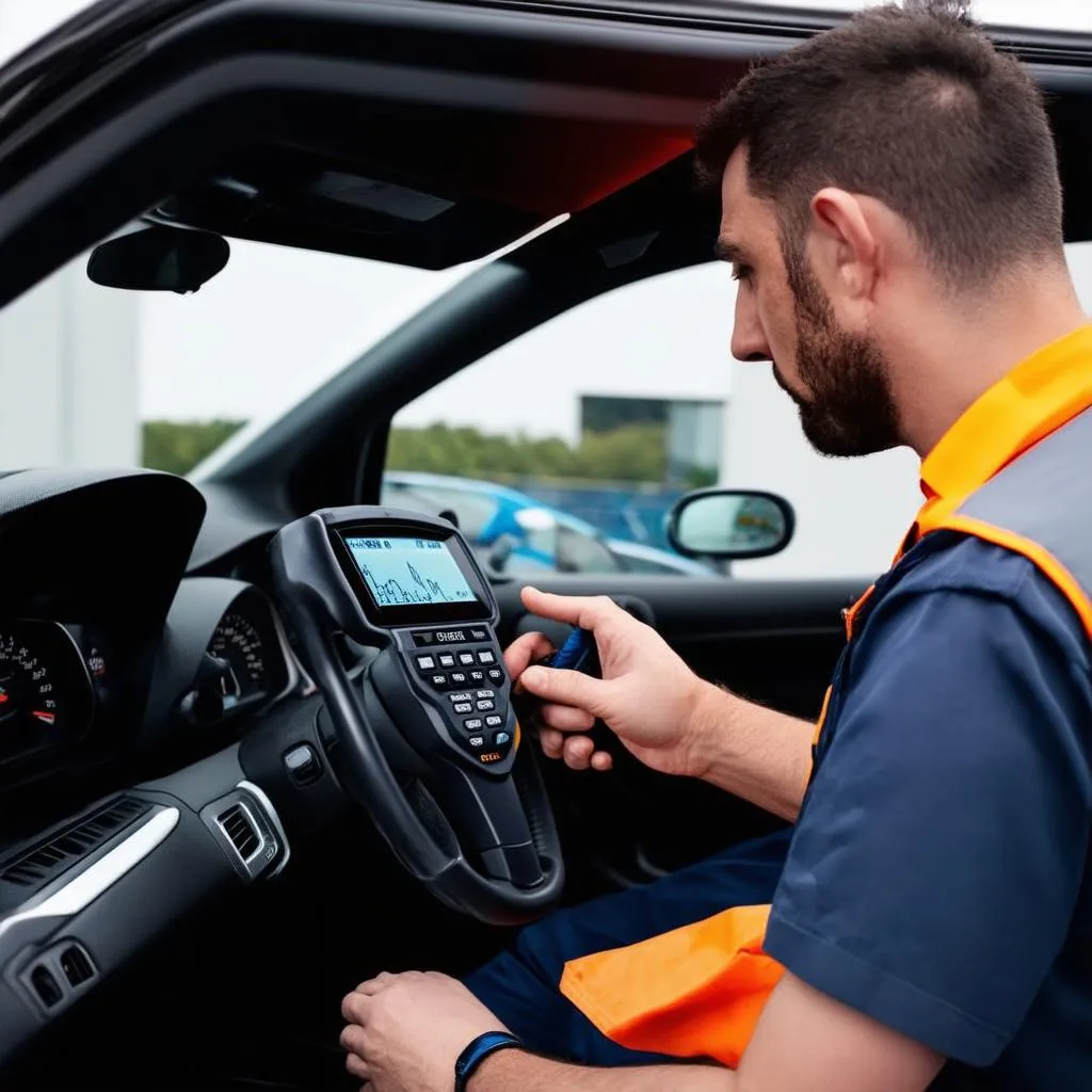 Scanner de diagnostic automobile pour voitures européennes