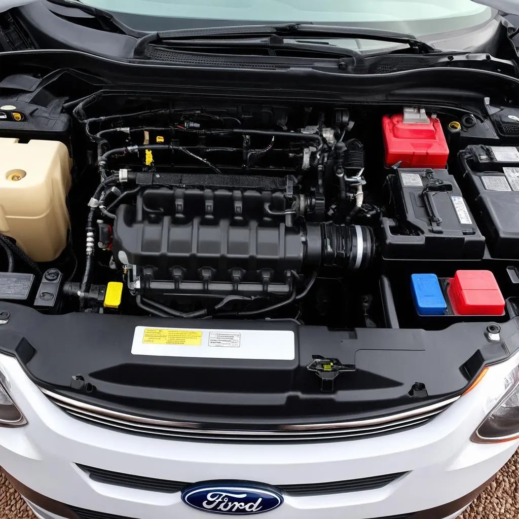 Ford C-Max Engine Bay