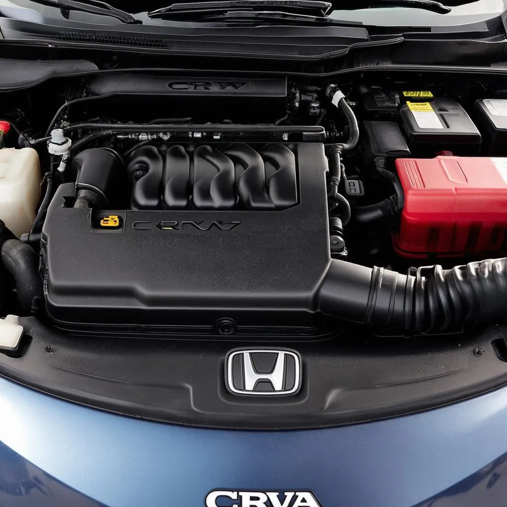 Honda CRV engine bay