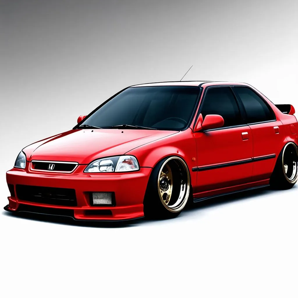 Honda Civic 1998 Tuned