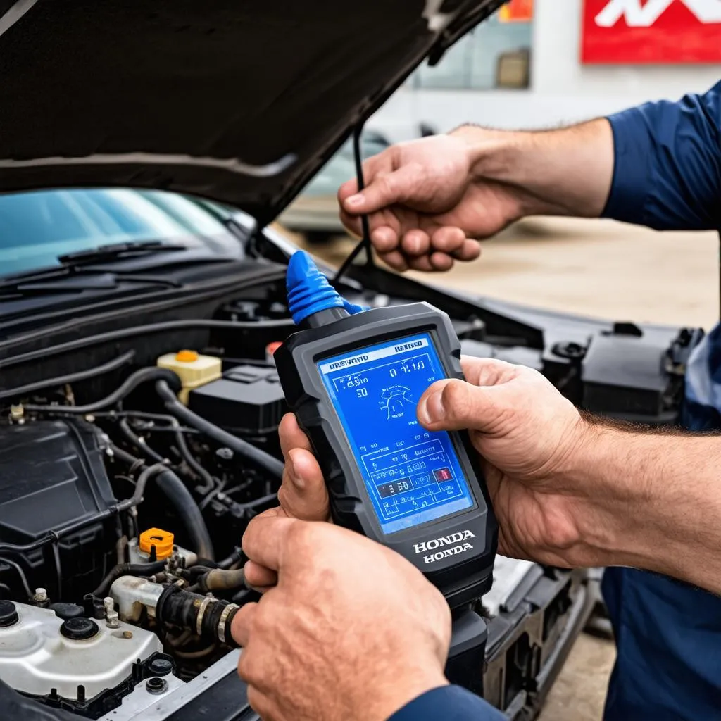 Diagnostic d'une Honda Civic avec un scanner