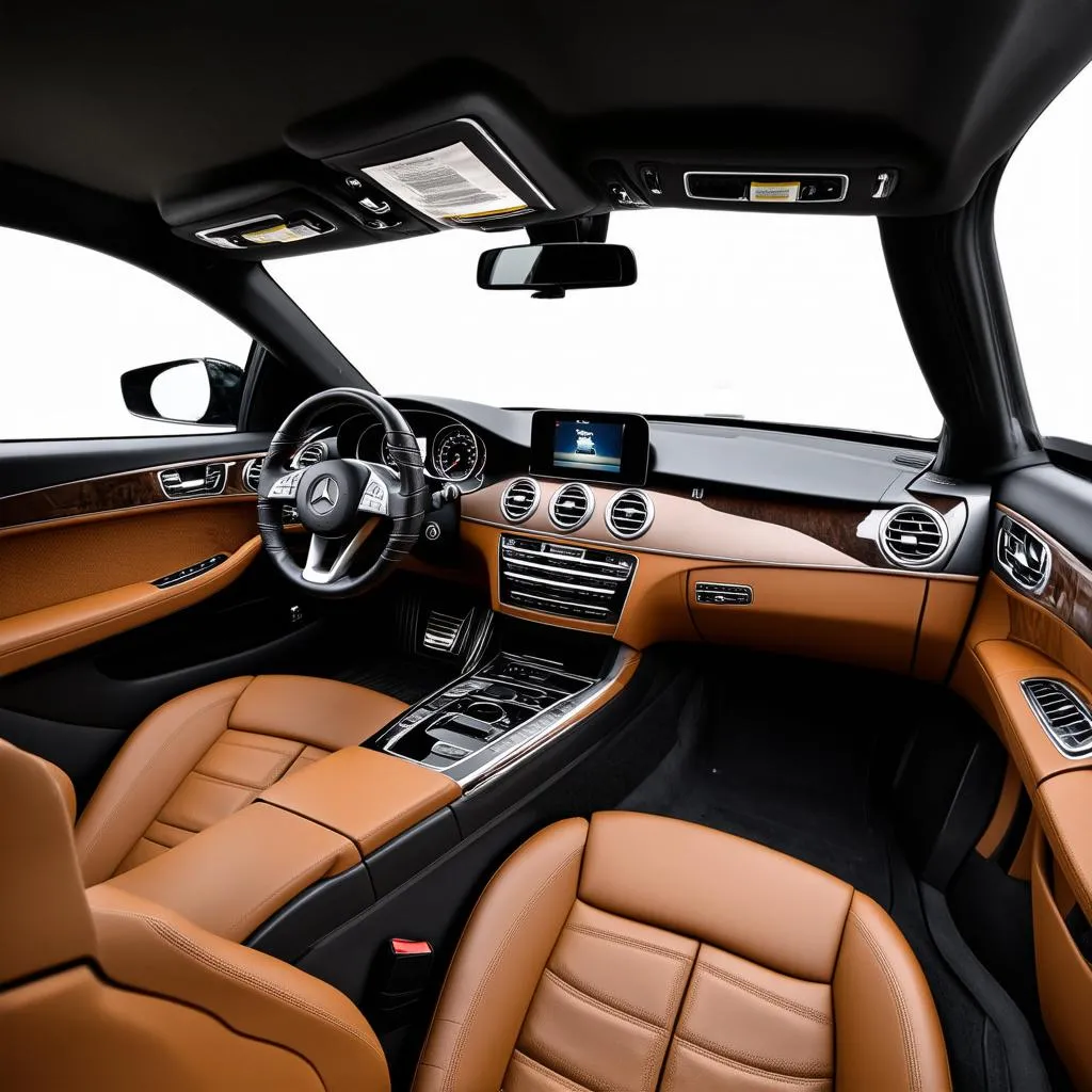 Mercedes-Benz W221 S63 AMG interior