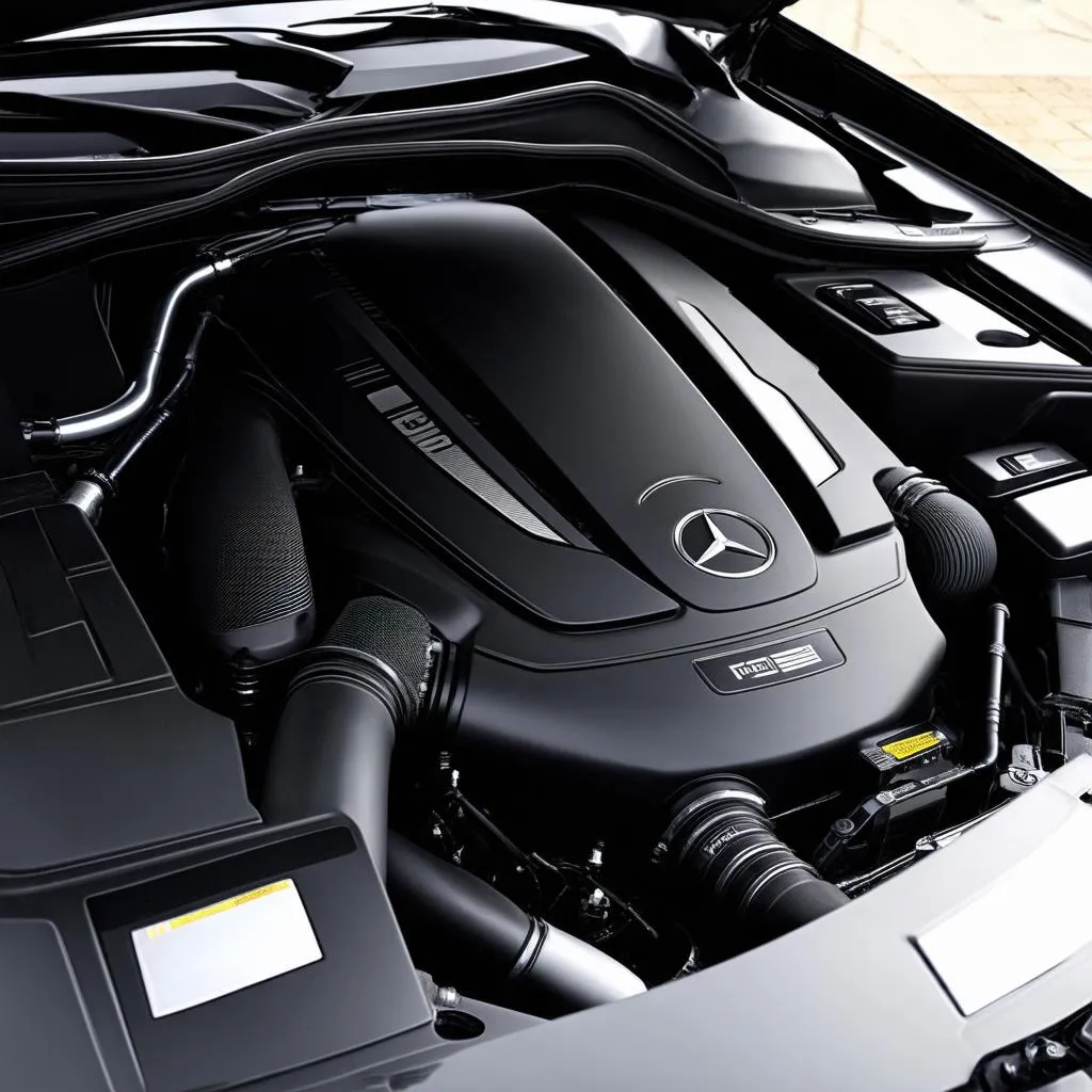 Mercedes CLS550 Engine