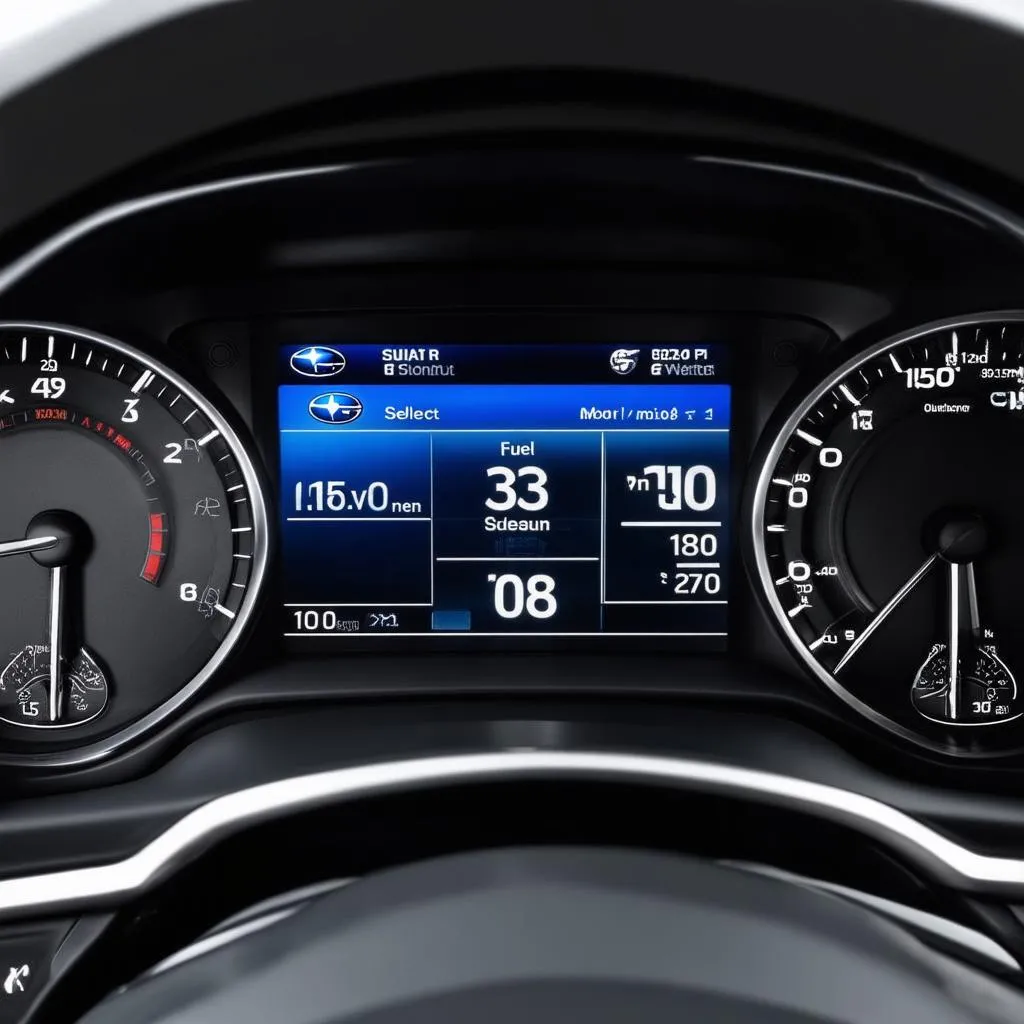Décrypter le Subaru Select Monitor : Guide Complet pour les Passionnés