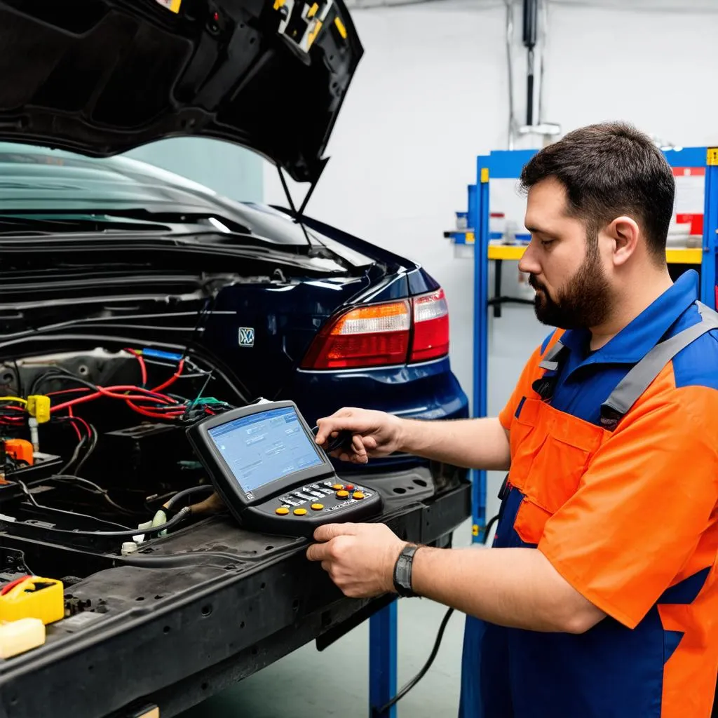 Atelier de réparation automobile