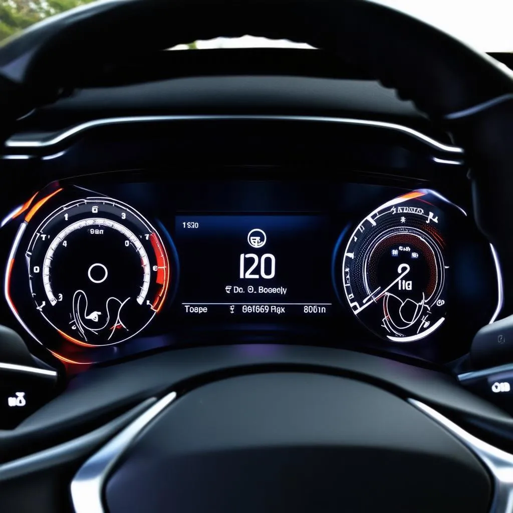 Audi A6 C7 dashboard