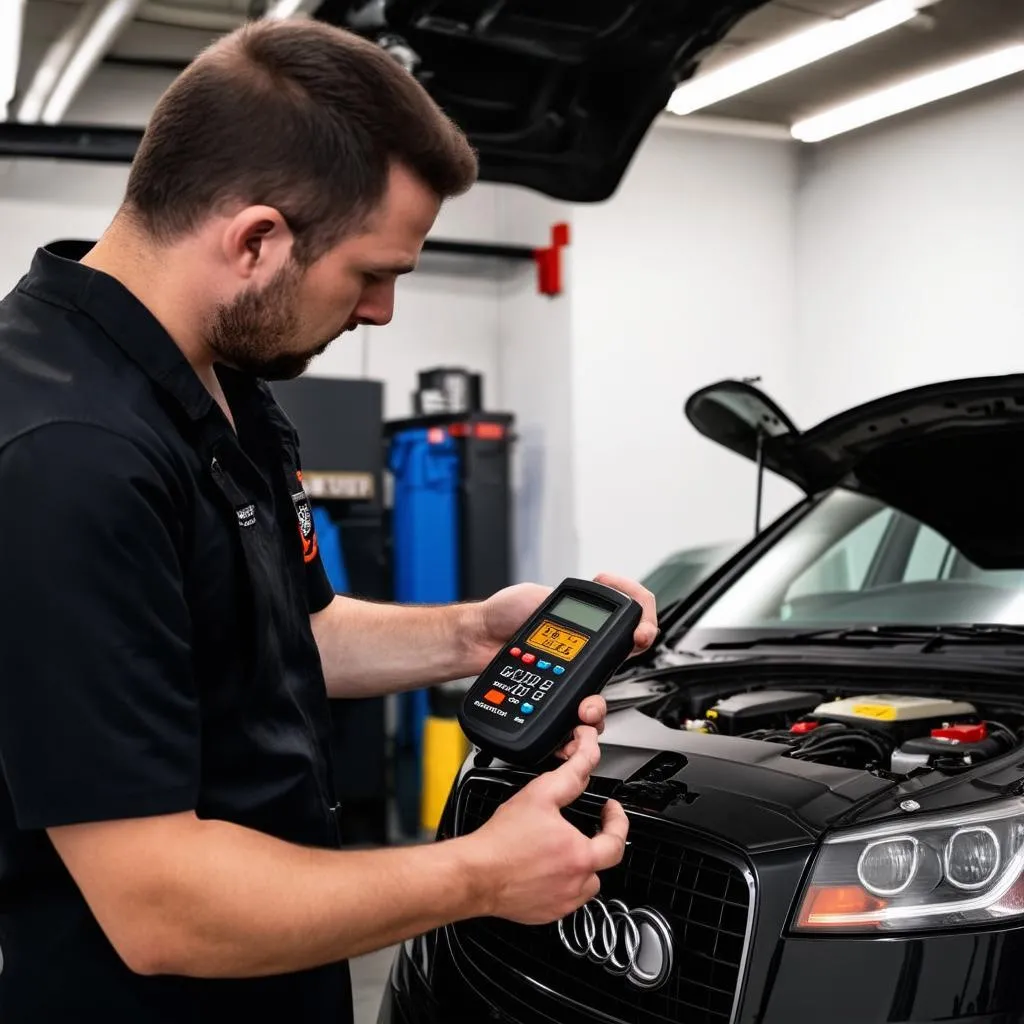 Mécanicien Audi diagnostic