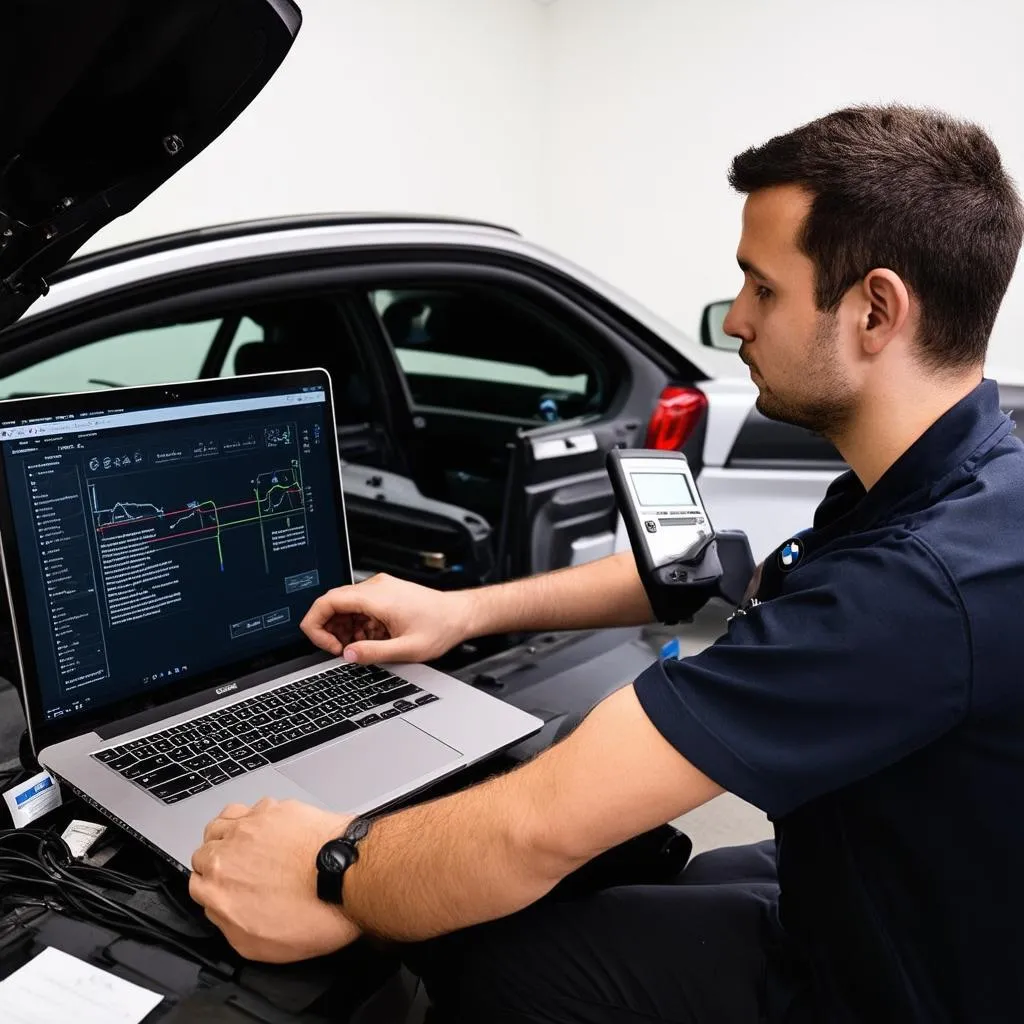 Mécanicien de réparation BMW