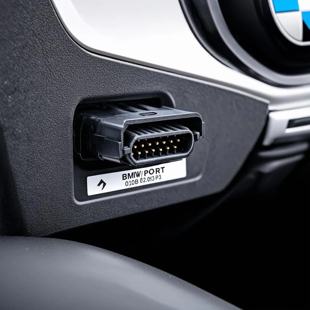 BMW X1 OBD Port Location