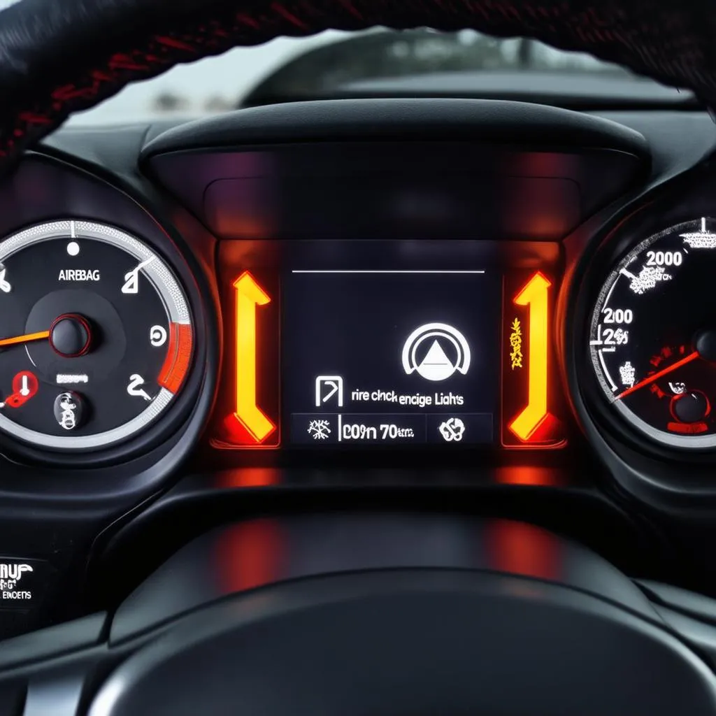 Car Dashboard Warning Lights