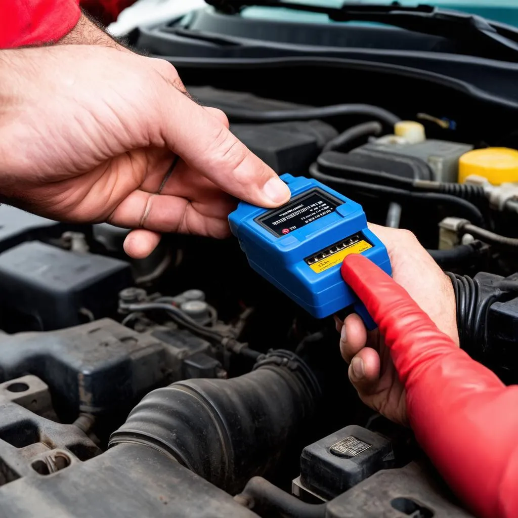 mécanicien diagnostic de voiture