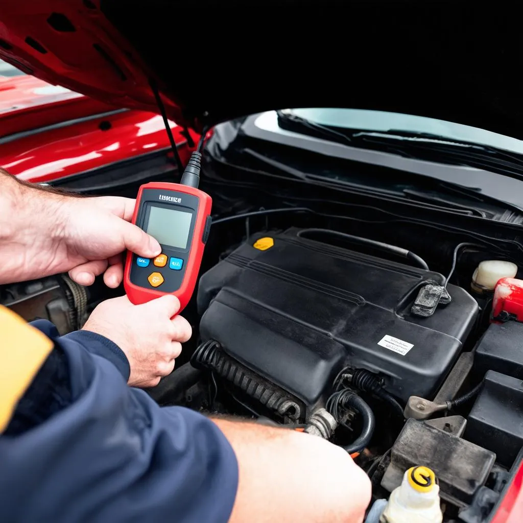 Diagnostic du moteur de la voiture