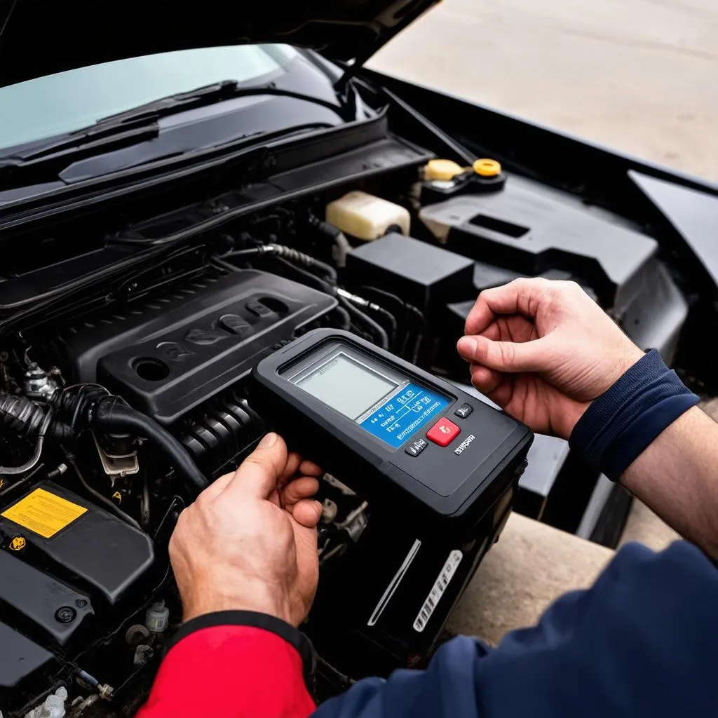 Diagnostic moteur de voiture