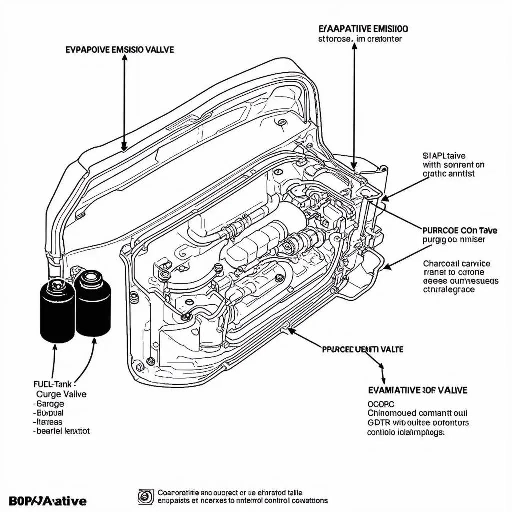 Système de contrôle des émissions par évaporation