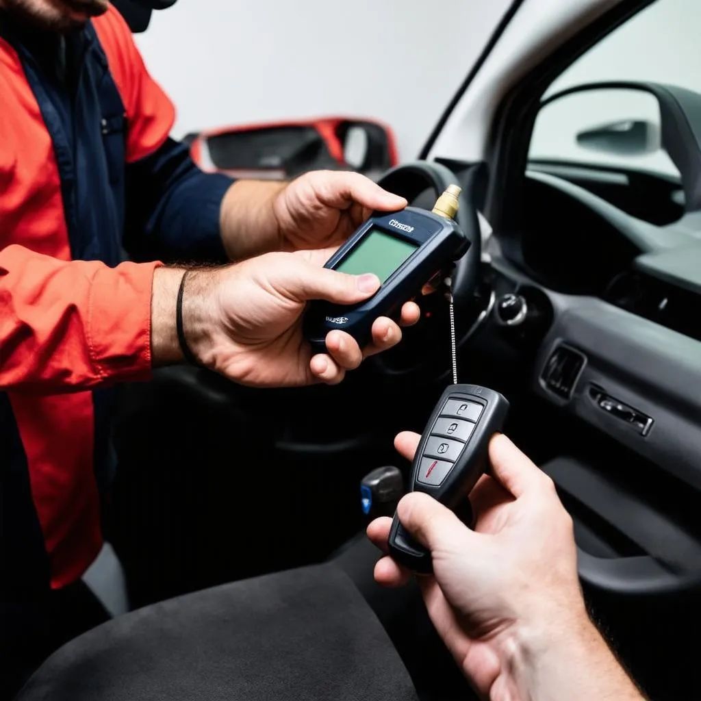 Réparation de clé de voiture