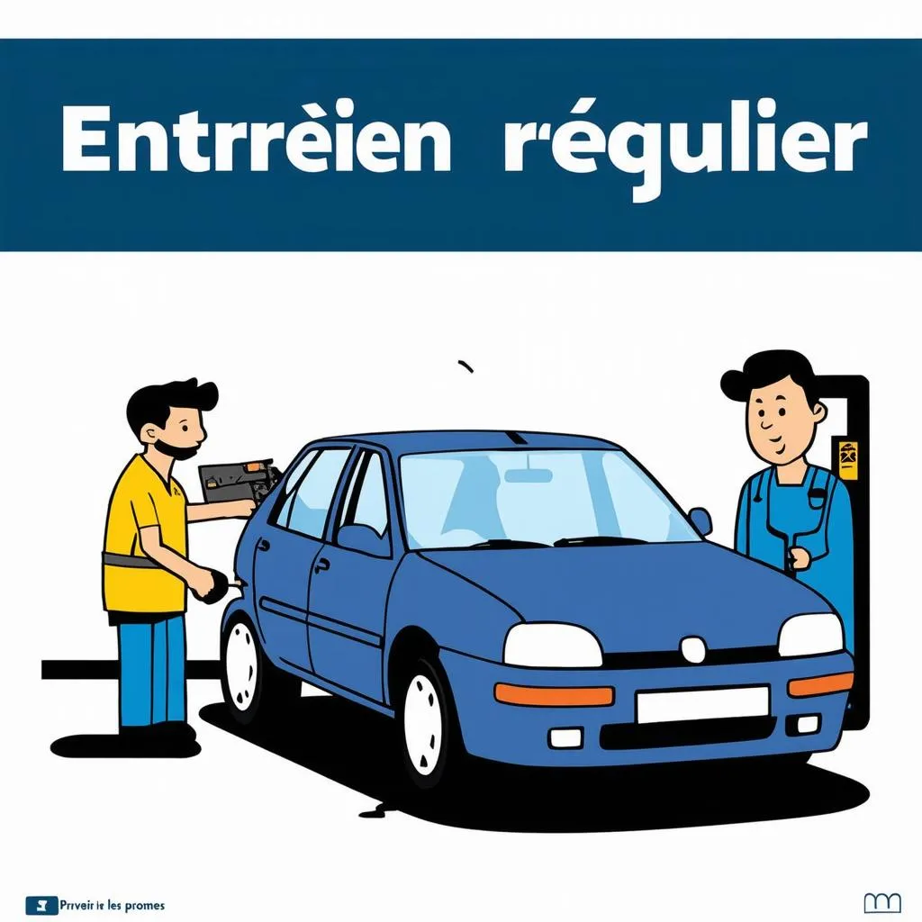 Entretien régulier de la voiture