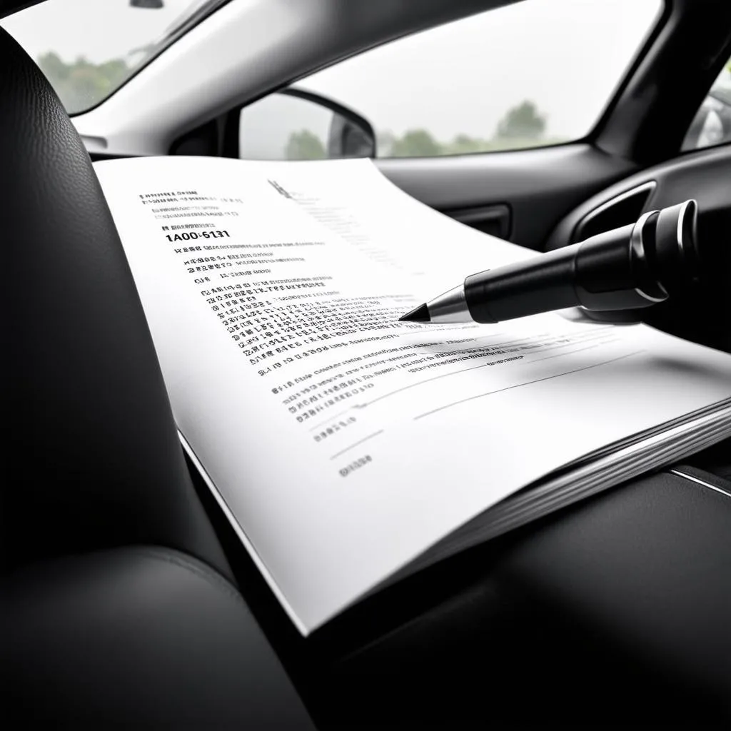 Car Manual with Radio Code