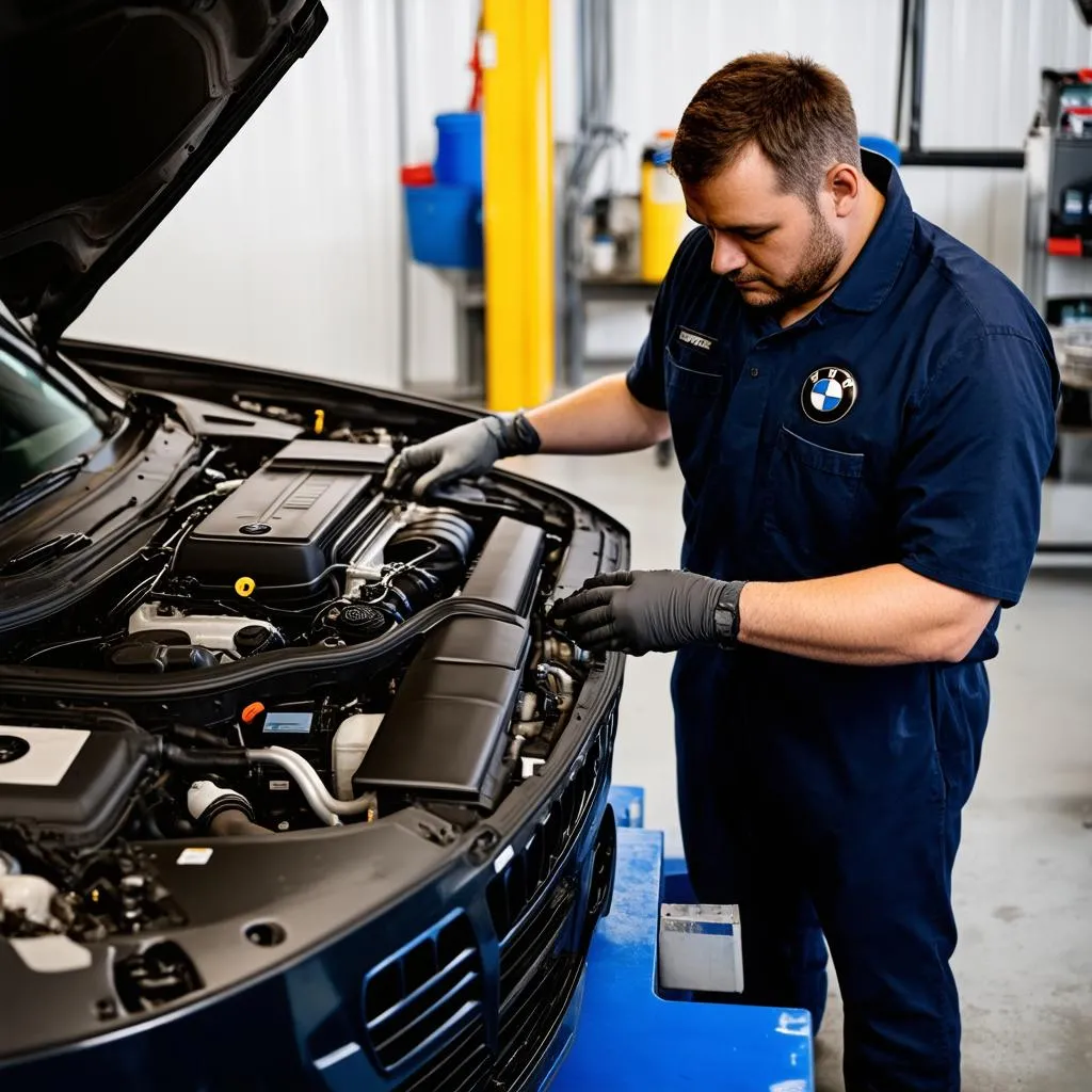 BMW mechanic