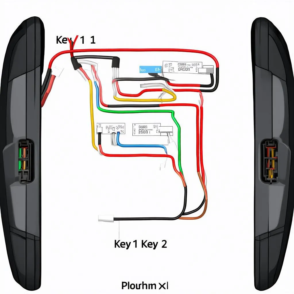 Démystifier les fils “Key 1” et “Key 2” dans votre voiture : Un guide complet