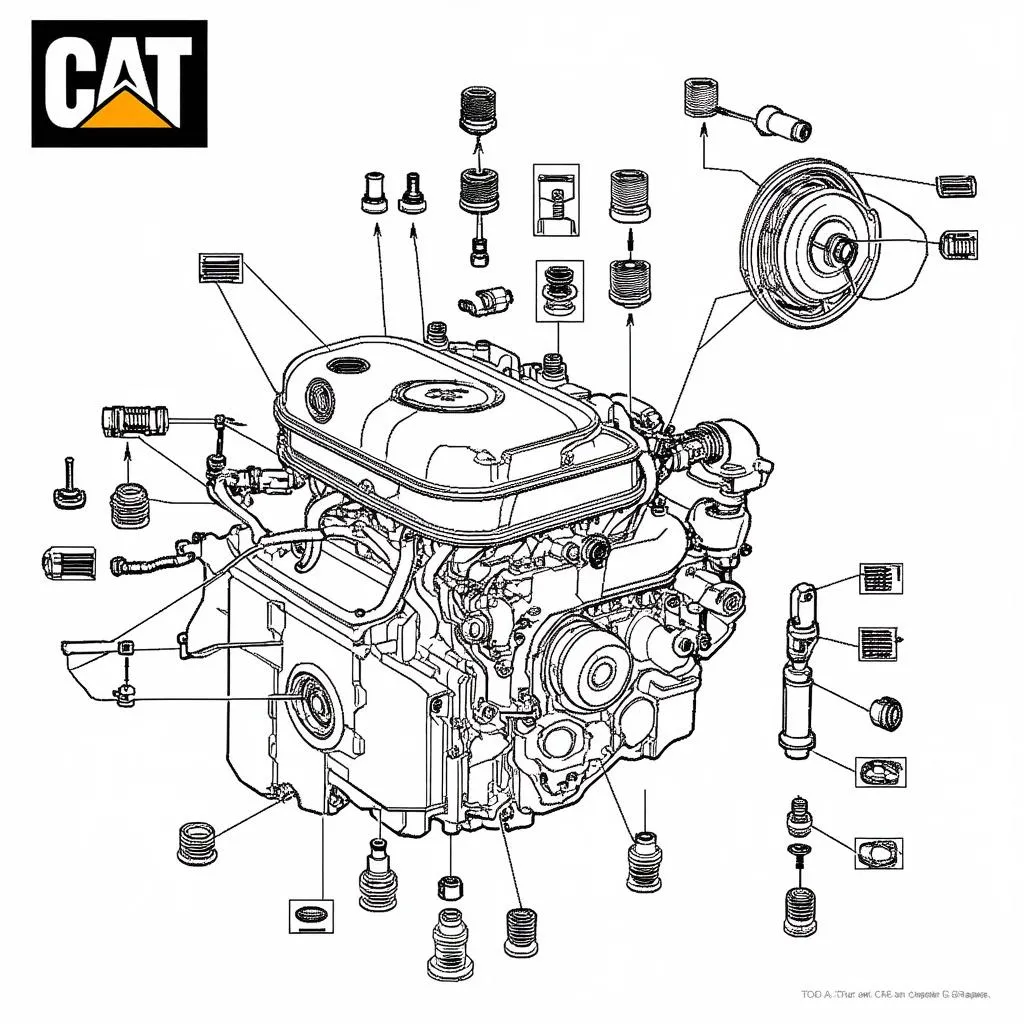 Cat C13 engine diagram