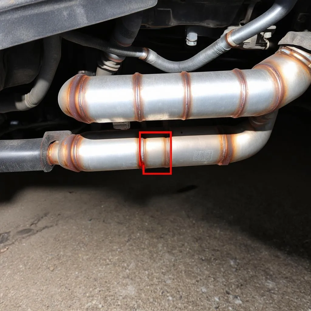 Hummer H2 catalytic converter location