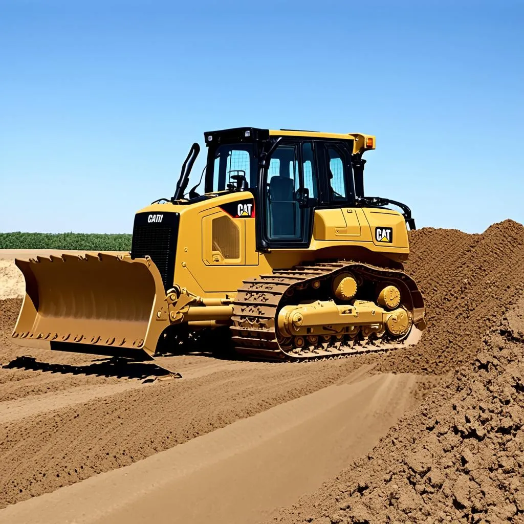 Caterpillar D7E Working