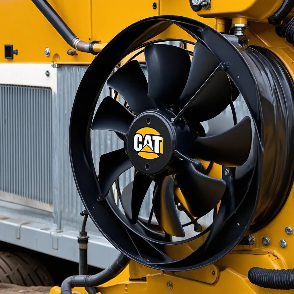 Ventilateur Caterpillar et système de refroidissement