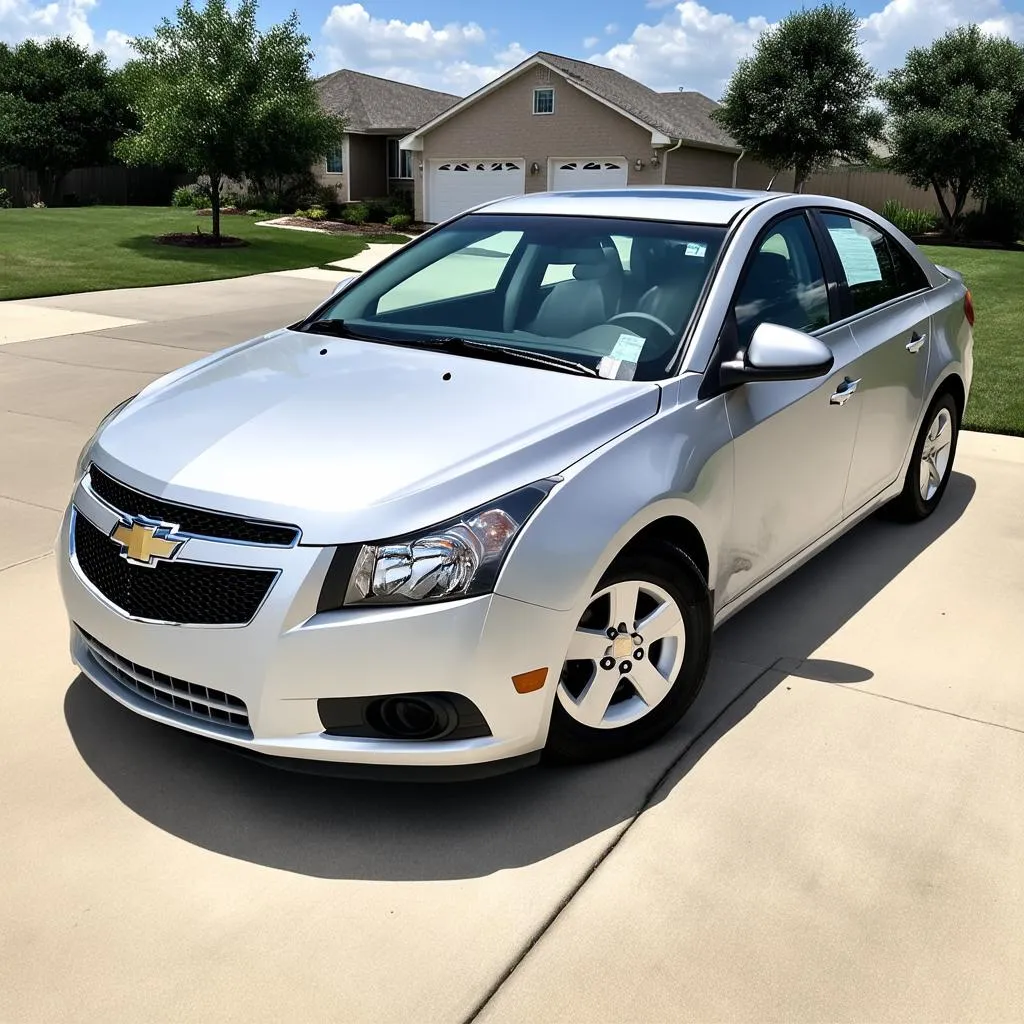 Chevrolet Cruze 2010 vue de face