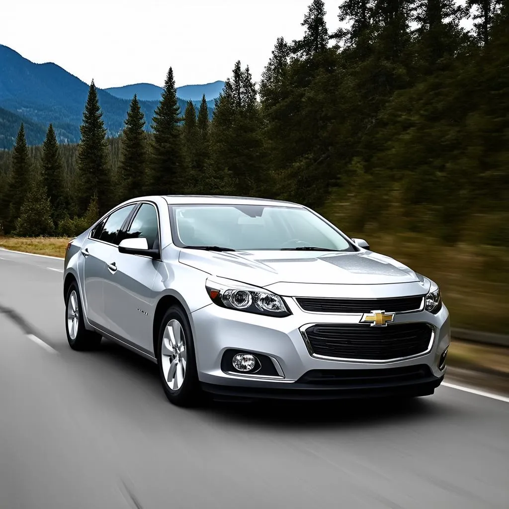 Chevrolet Malibu 2013 On The Road