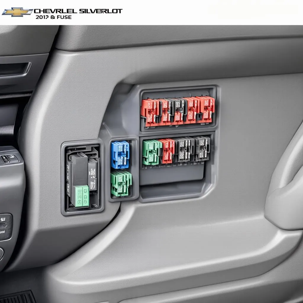 Chevrolet Silverado 2012 fuse box