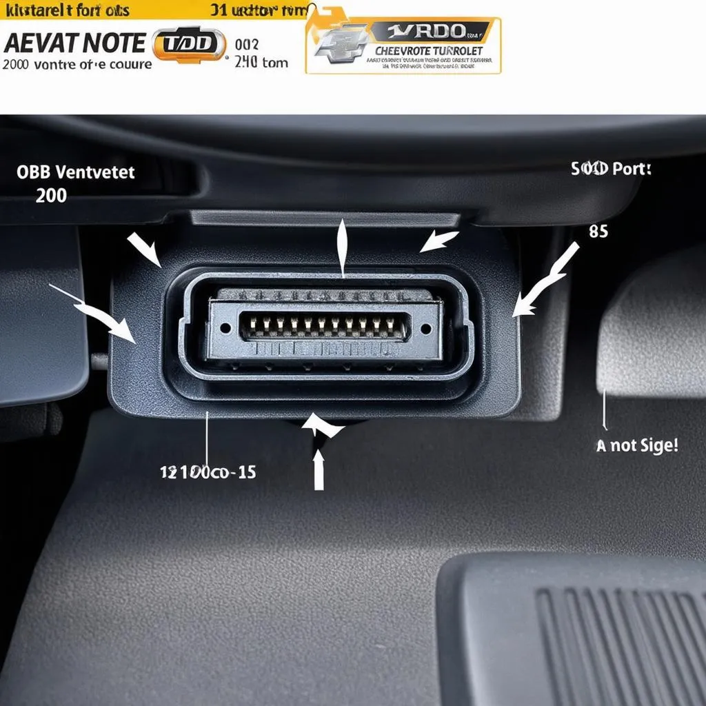 Chevrolet Venture 2000 OBD Port Location