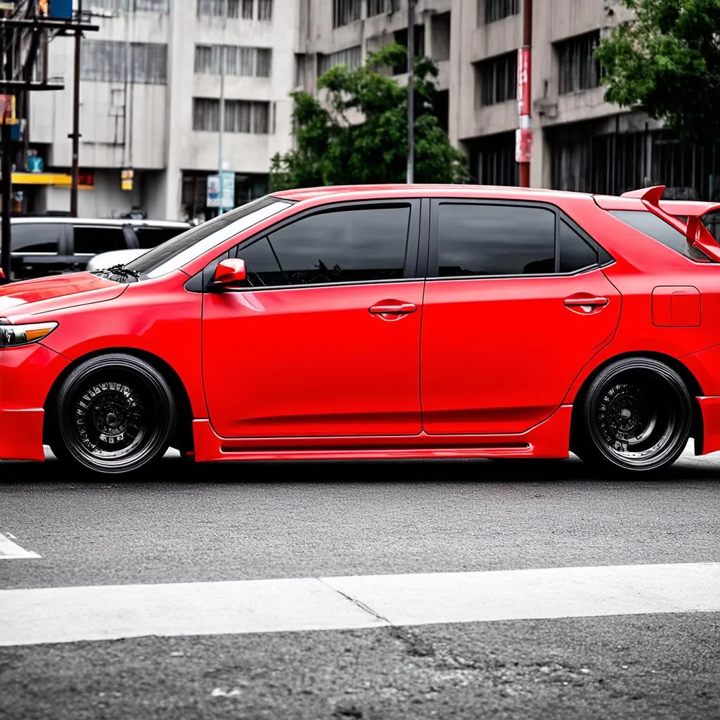 Toyota Corolla 2010 Modifiée