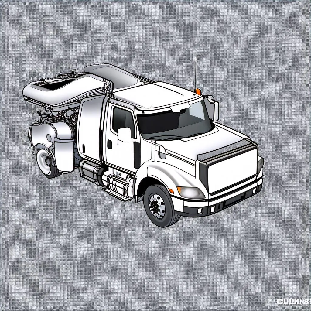 Actionneur de turbo Cummins 6.7: Diagramme