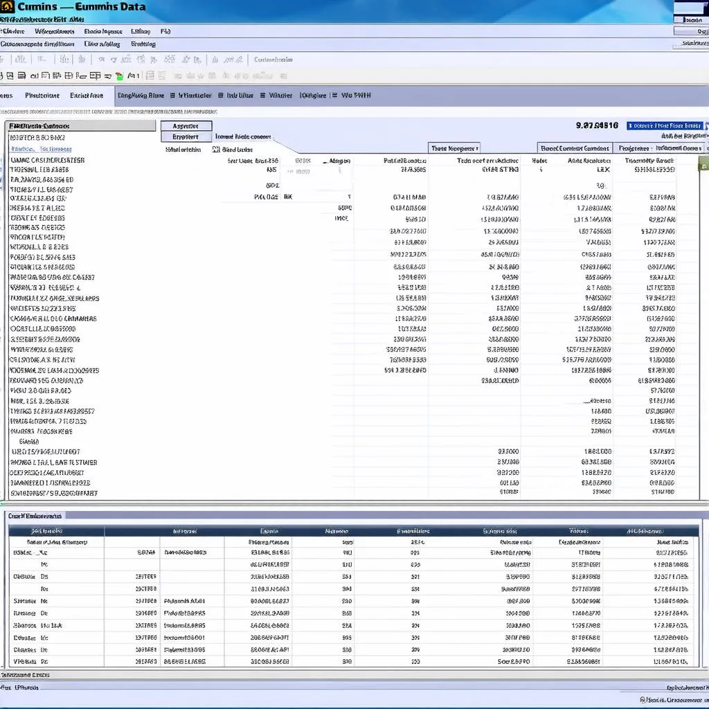 Cummins Insite Software Interface