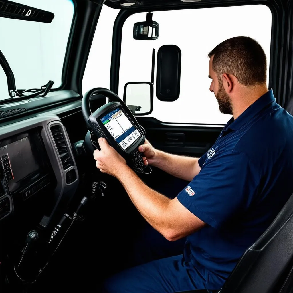 Dealer scanner for Kenworth truck