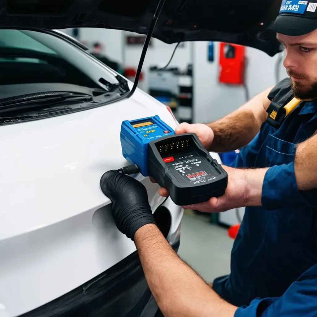 Diag Dice connecté à une voiture