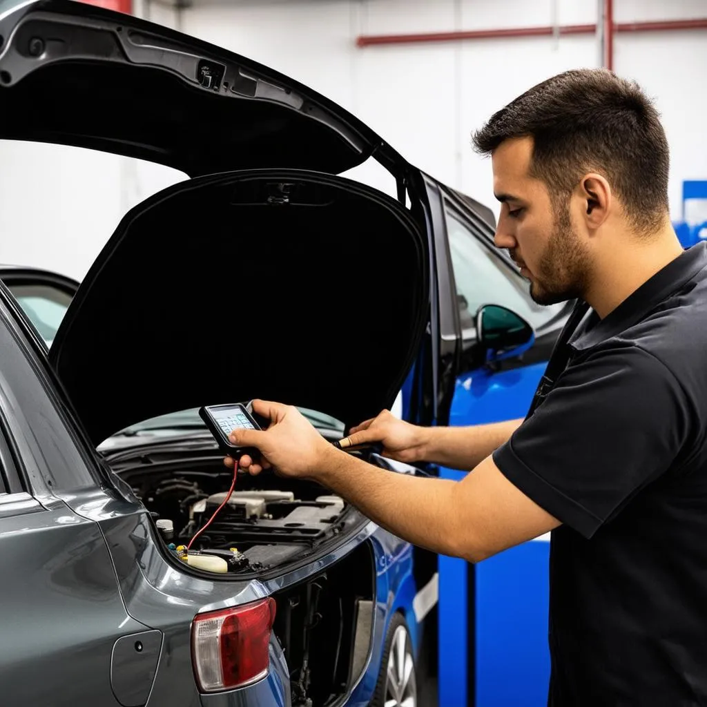 Voiture de diagnostic