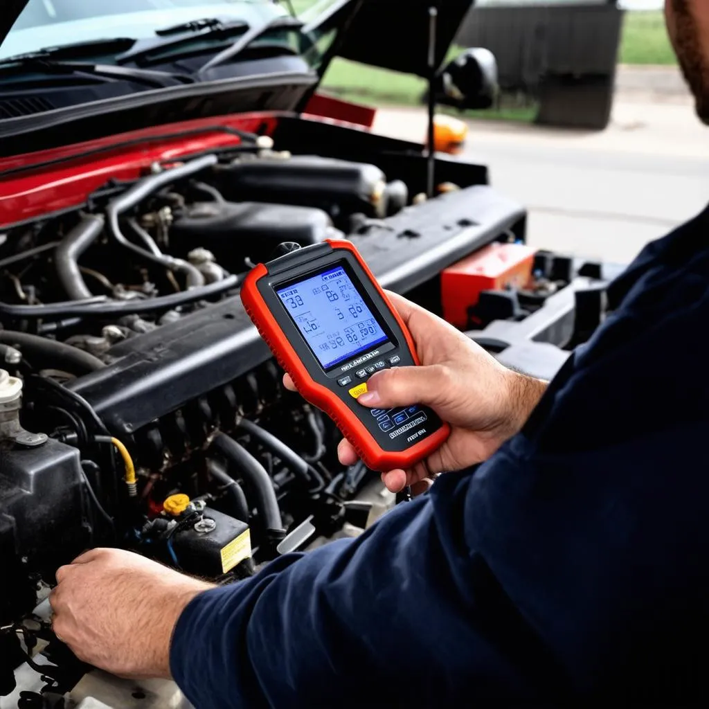 Scanner de diagnostic pour camion