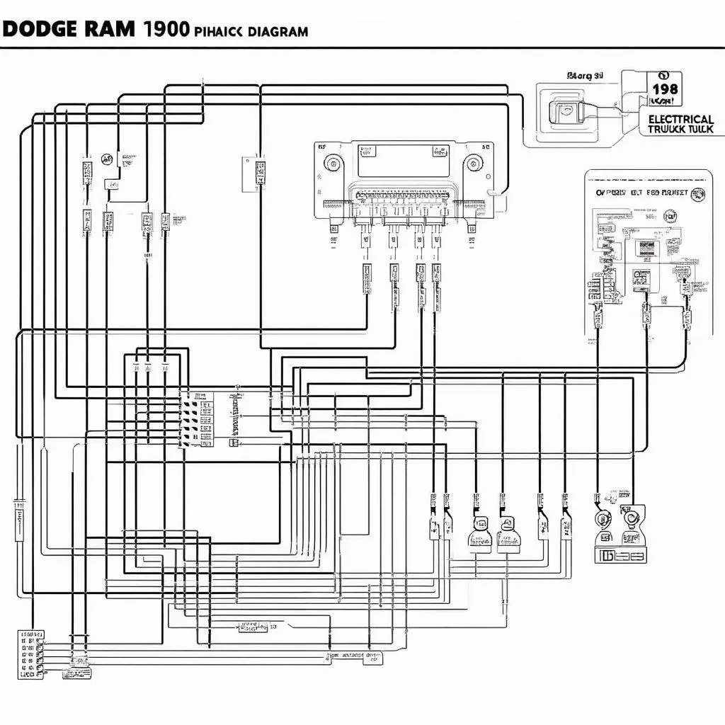 Déchiffrer le Schéma Électrique de votre Dodge Ram 1500 1998 : Guide Complet