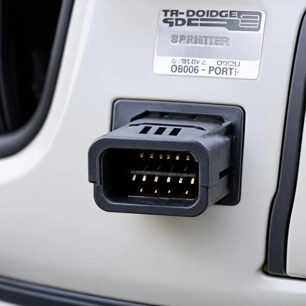 Dodge Sprinter OBD Port Location