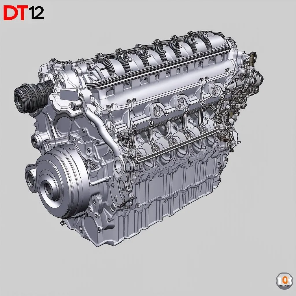 Schéma de la transmission DT12