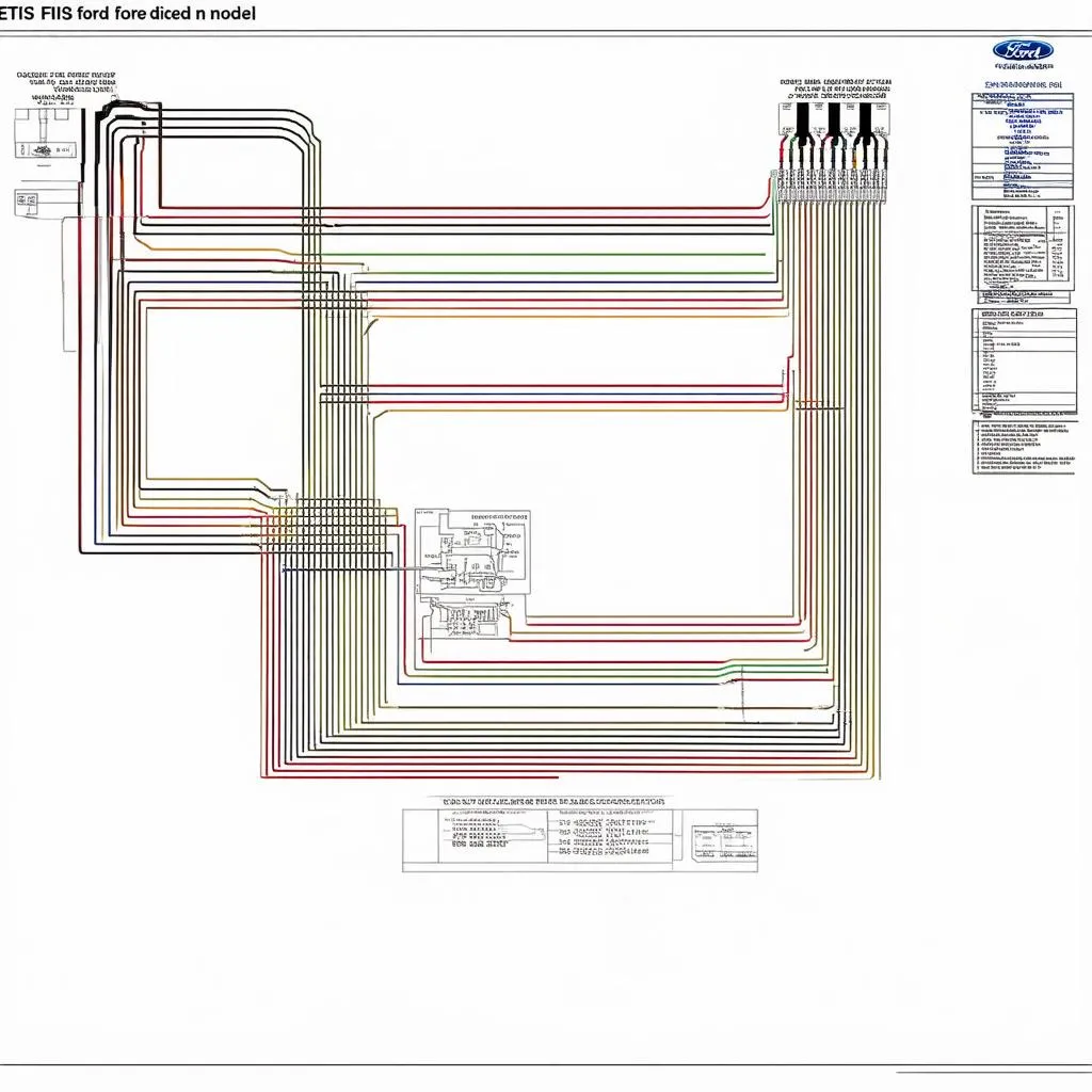 Schéma de câblage ETIS Ford