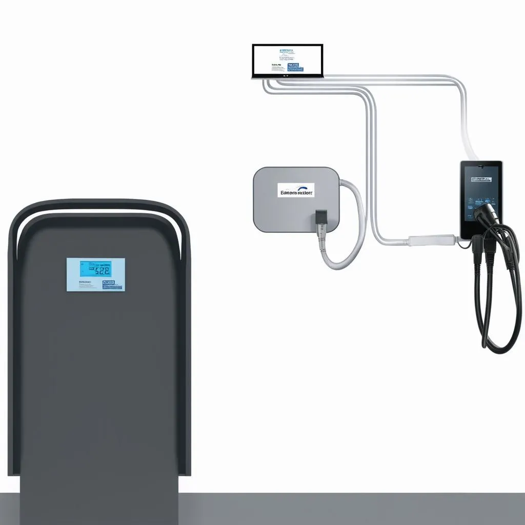 Composants du système de charge d'un véhicule électrique